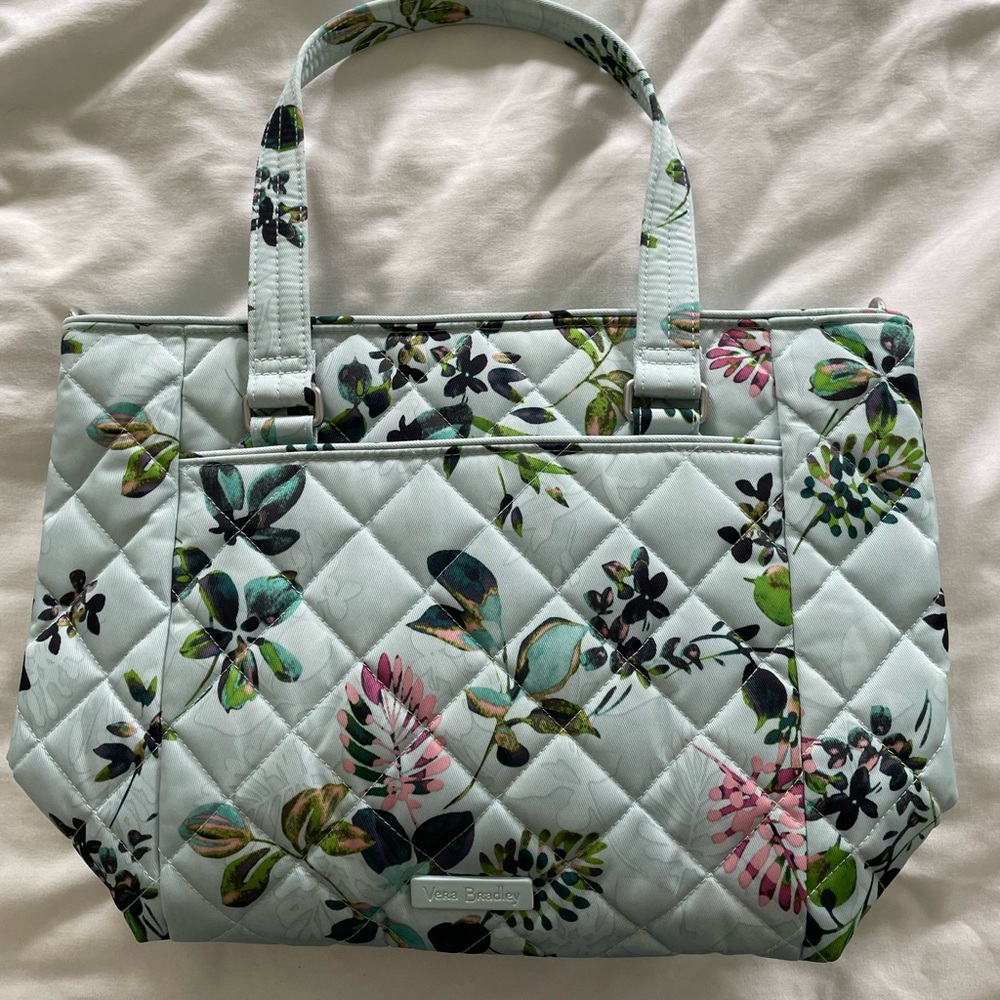 Vera Bradley Multi Strap Shoulder Bag - Seawater Blooms